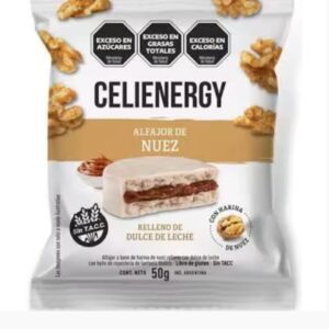 Alfajor Celienergy sabor nuez